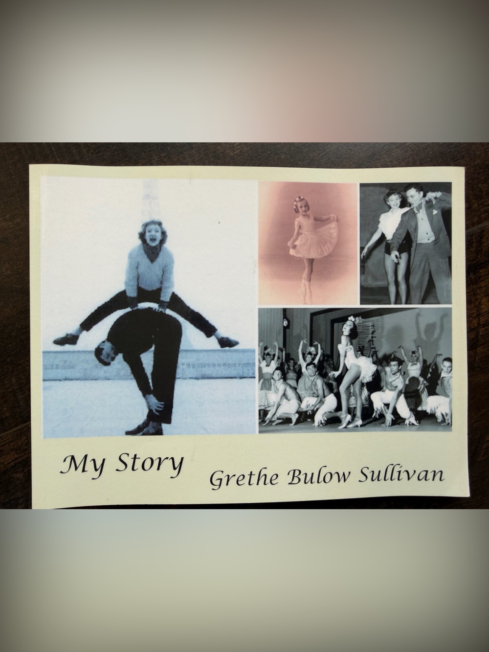 Memoir: My Story:  Greta Bulow Sullivan Dancer and dance educator paperback